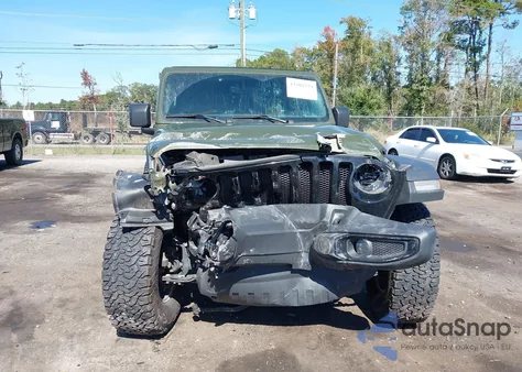 2023 Jeep Wrangler 4-Door Willys 4X4 from USA, damaged, VIN 1C4HJXDG8PW520292